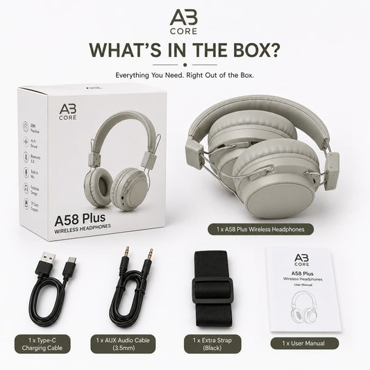 SODO SD-1001 Wireless Over-Ear Bluetooth Headphones